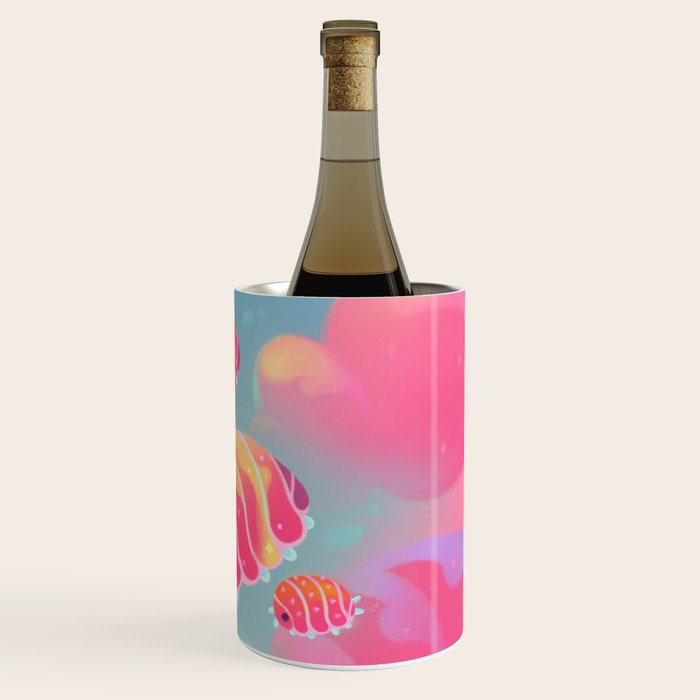 Cloud isopod - sunset Wine Chiller Gallery Image 3