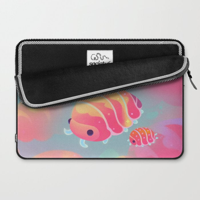 Cloud isopod - sunset Laptop Sleeve Gallery Image 2