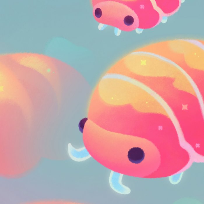 Cloud isopod - sunset Coffee Mug Gallery Image 2