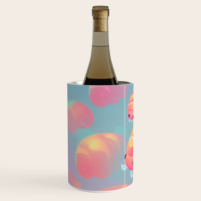 Cloud isopod - sunset Wine Chiller Gallery Image 2