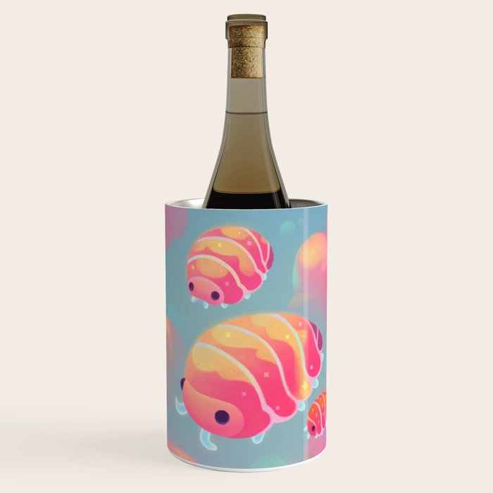 Cloud isopod - sunset Wine Chiller Gallery Image 1
