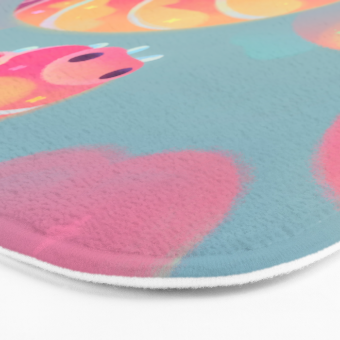 Cloud isopod - sunset Bath Mat Gallery Image 3