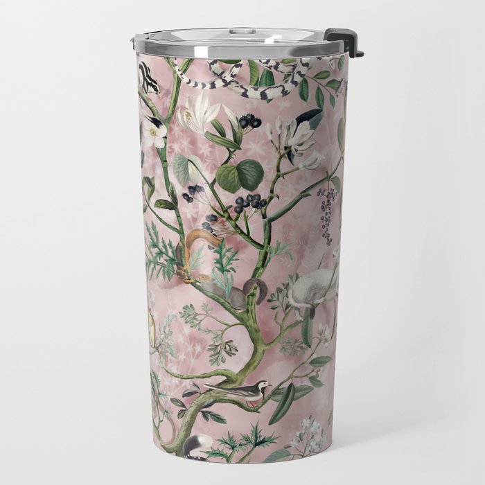 Wild Future pink Travel Mug Gallery Image 2
