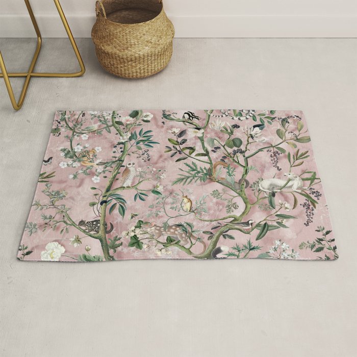 Wild Future pink Rug Gallery Image 1