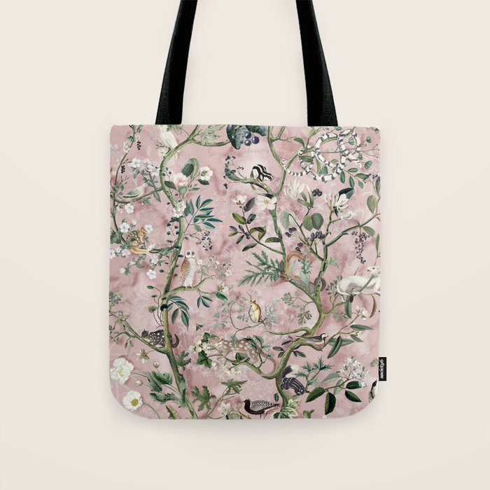 Wild Future pink Tote Bag Gallery Image 1