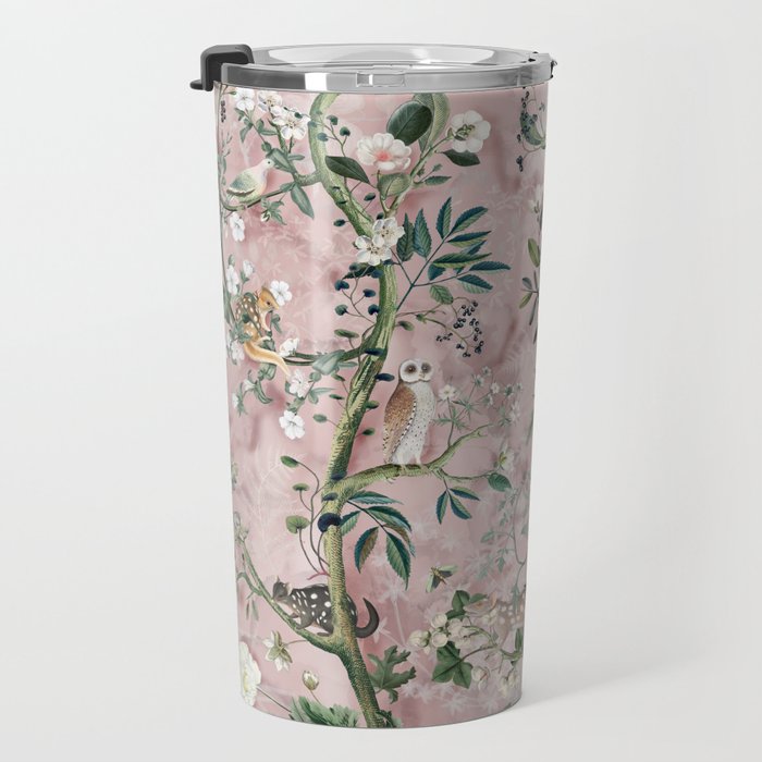 Wild Future pink Travel Mug Gallery Image 3