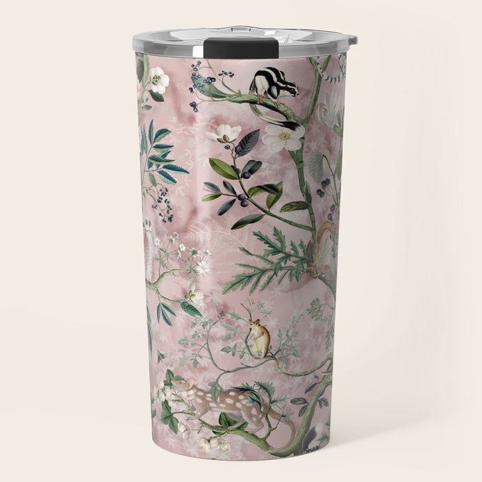 Wild Future pink Travel Mug Gallery Image 1
