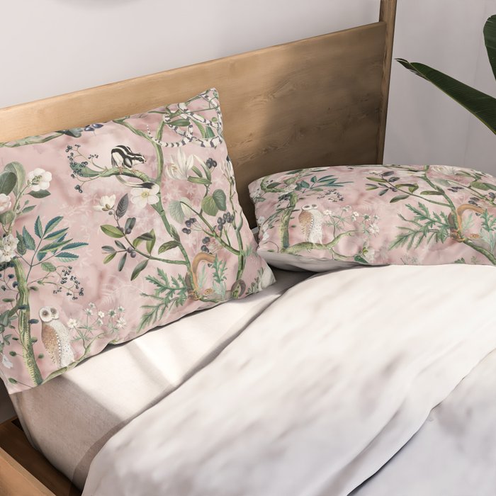Wild Future pink Pillow Sham Gallery Image 2