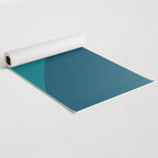 Moderna Bold Wave - Minimalism in Blue, Teal, and Orange Yoga Mat Gallery Image 2
