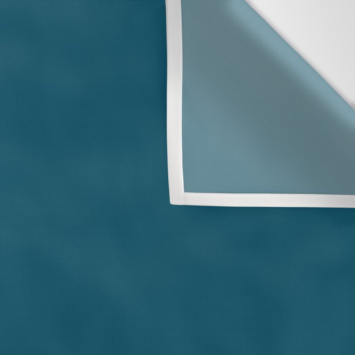 Moderna Bold Wave - Minimalism in Blue, Teal, and Orange Wall Tapestry Gallery Image 3