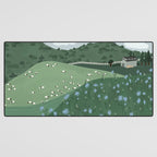 Countryside with Sheep Desk Mat Gallery Image 3