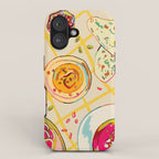 LEBANESE DINNER STILL LIFE iPhone Case Gallery Image 1
