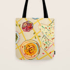 LEBANESE DINNER STILL LIFE Tote Bag Gallery Image 1