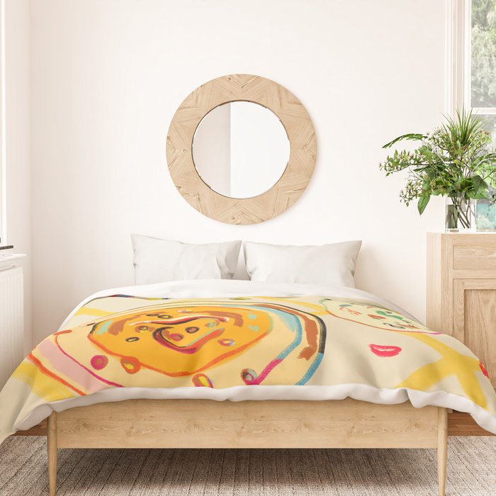 LEBANESE DINNER STILL LIFE Duvet Cover Gallery Image 3