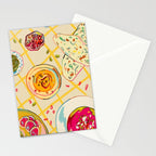 LEBANESE DINNER STILL LIFE Stationery Card Gallery Image 2