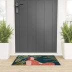 Inhale green  - jungle night at home Welcome Mat Gallery Image 3