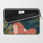 Inhale green  - jungle night at home Laptop Sleeve Gallery Image 2