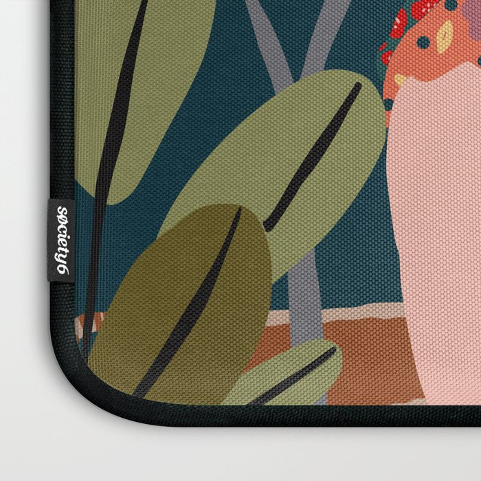Inhale green  - jungle night at home Laptop Sleeve Gallery Image 3