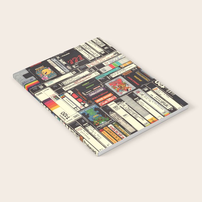 Cassettes, VHS and Video Games Notebook Gallery Image 1