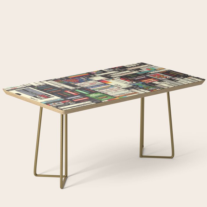 Cassettes, VHS and Video Games Coffee Table Gallery Image 2