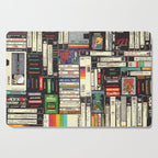 Cassettes, VHS and Video Games Cutting Board Gallery Image 1