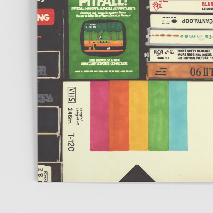 Cassettes, VHS and Video Games Poster Gallery Image 3
