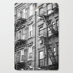 Architecture in NYC | Black and White Photography Cutting Board Gallery Image 1