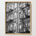 Architecture in NYC | Black and White Photography Serving Tray Gallery Image 1