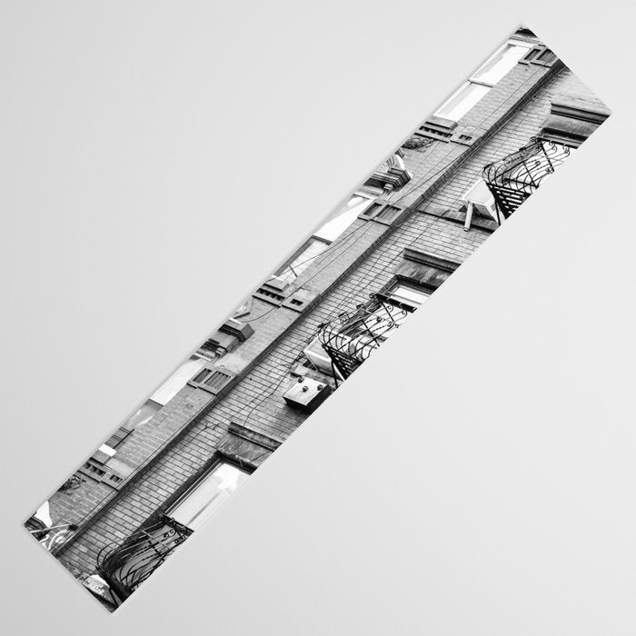 Architecture in NYC | Black and White Photography Table Runner Gallery Image 3