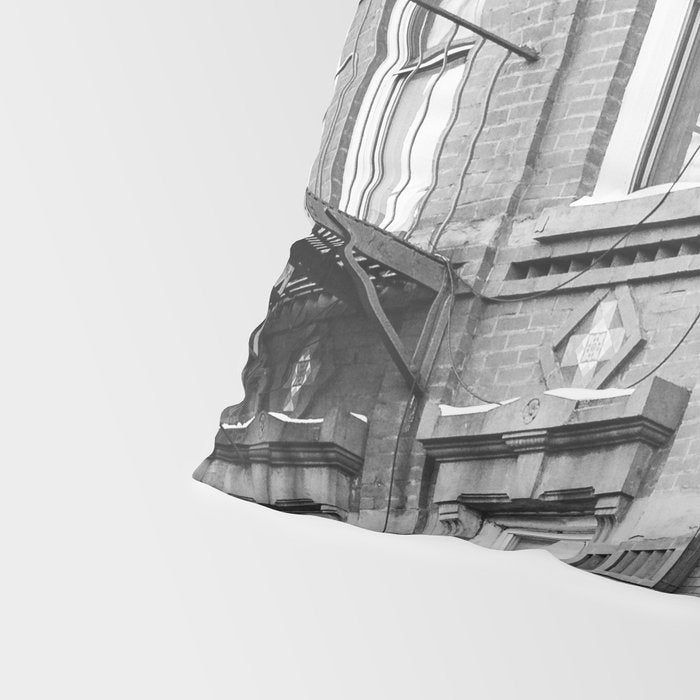 Architecture in NYC | Black and White Photography Pillow Sham Gallery Image 4
