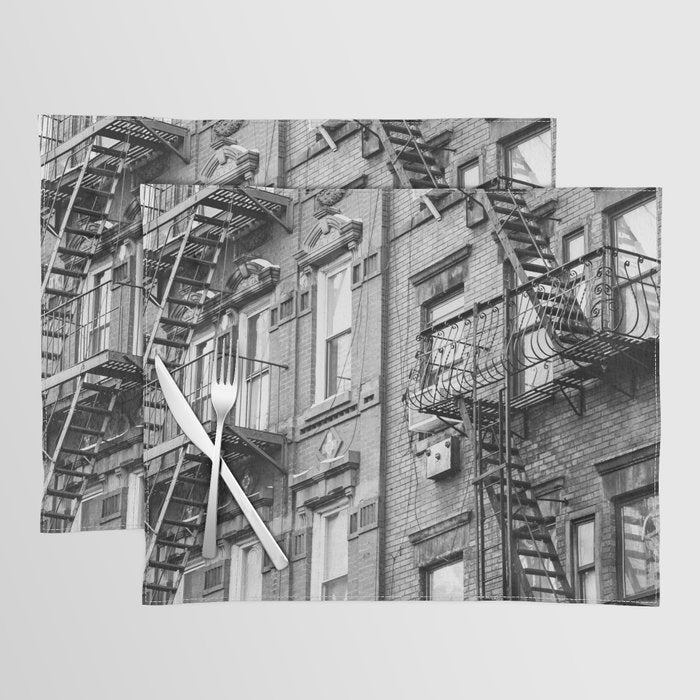 Architecture in NYC | Black and White Photography Placemat Gallery Image 1