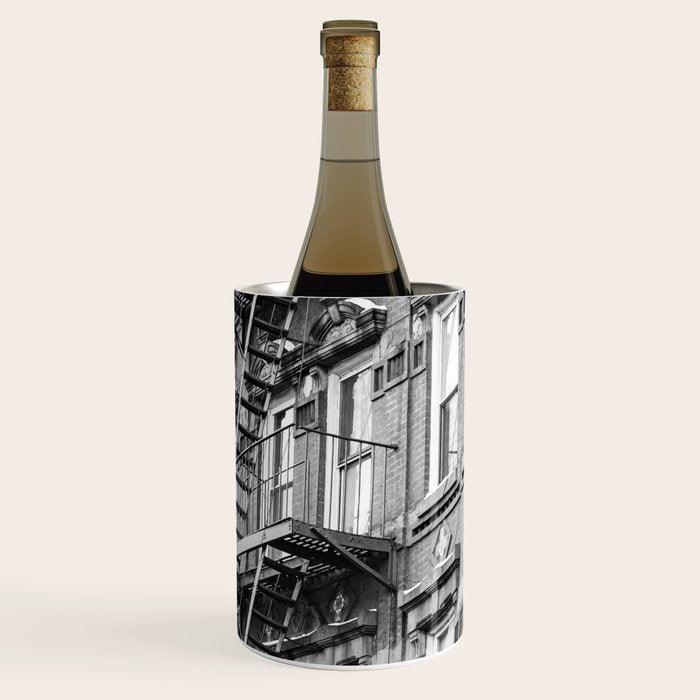 Architecture in NYC | Black and White Photography Wine Chiller Gallery Image 2