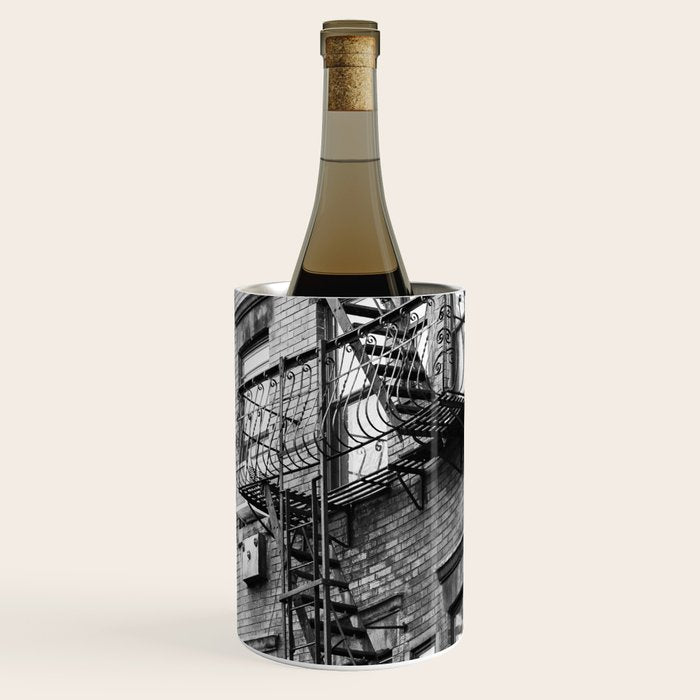 Architecture in NYC | Black and White Photography Wine Chiller Gallery Image 3