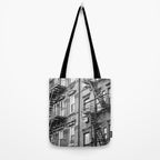 Architecture in NYC | Black and White Photography Tote Bag Gallery Image 2