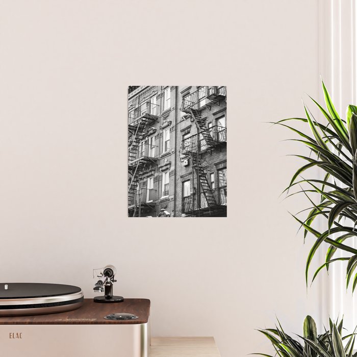 Architecture in NYC | Black and White Photography Poster Gallery Image 2