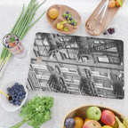 Architecture in NYC | Black and White Photography Cutting Board Gallery Image 2