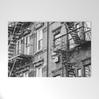 Architecture in NYC | Black and White Photography Welcome Mat Gallery Image 1