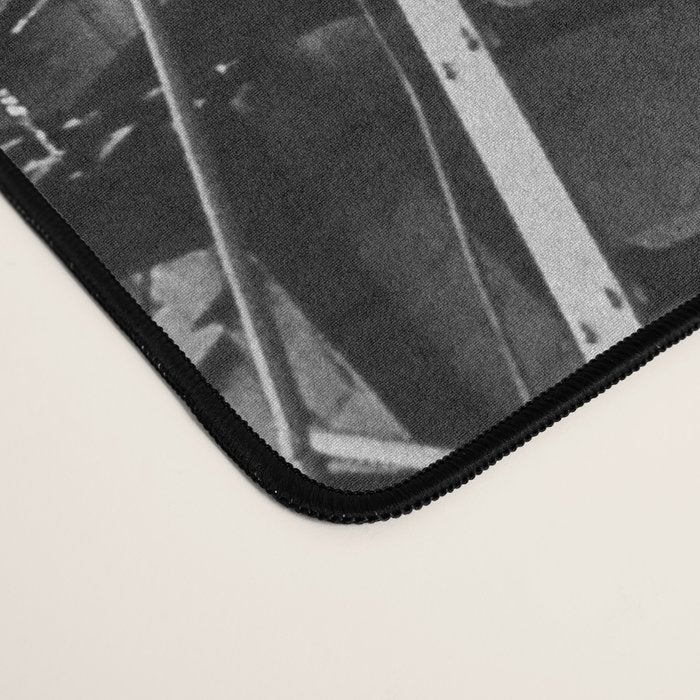 Architecture in NYC | Black and White Photography Desk Mat Gallery Image 4