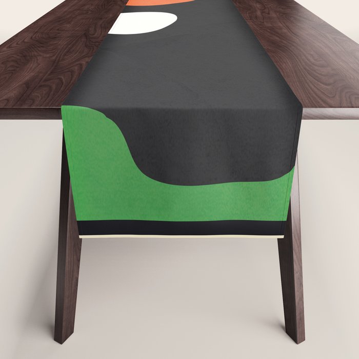 Abstract Art Vase 14 Table Runner Gallery Image 1