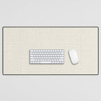 Lines III (Linen Gray) Desk Mat Gallery Image 1