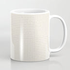 Lines III (Linen Gray) Coffee Mug Gallery Image 1