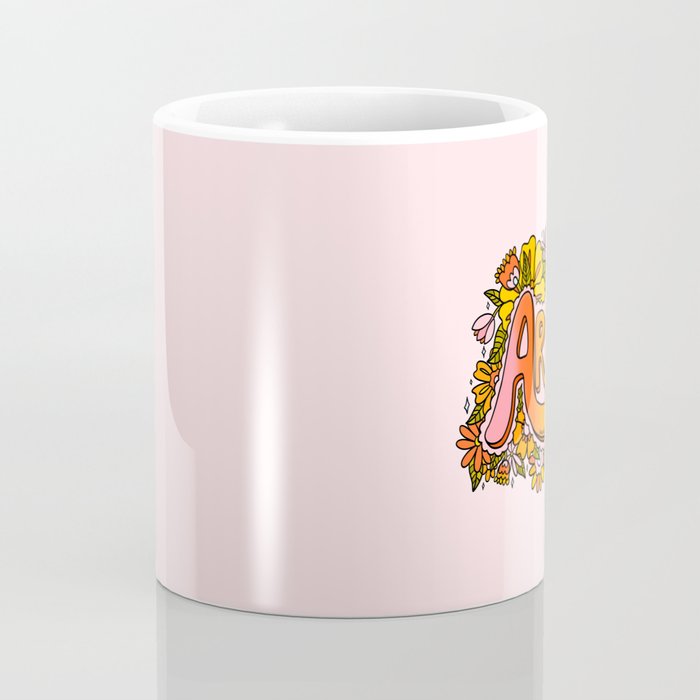 Aries Flowers Coffee Mug Gallery Image 4