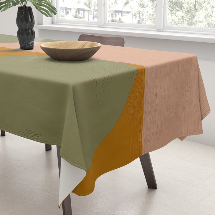 Mid Century Modern Balance Tablecloth Gallery Image 3
