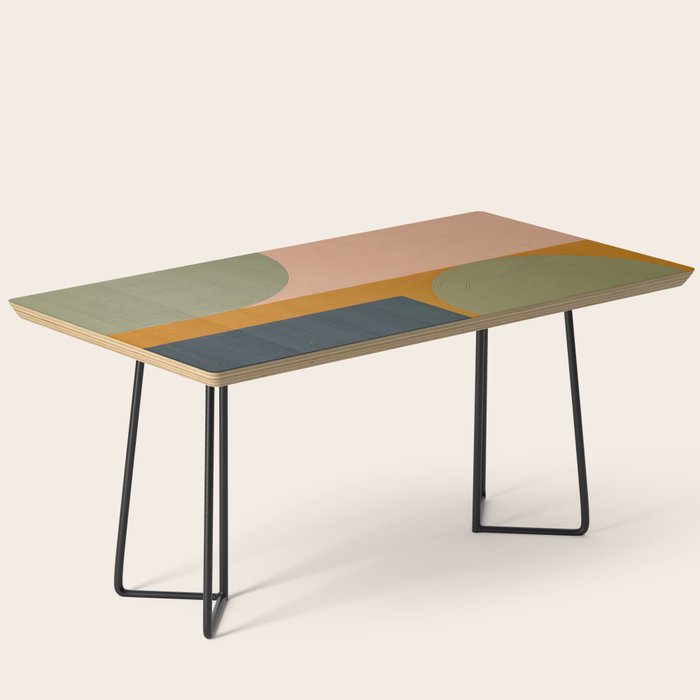 Mid Century Modern Balance Coffee Table Gallery Image 1