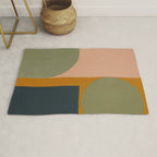 Mid Century Modern Balance Rug Gallery Image 1