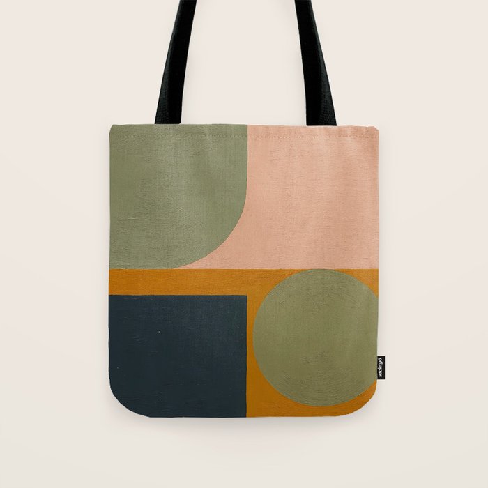 Mid Century Modern Balance Tote Bag Gallery Image 1