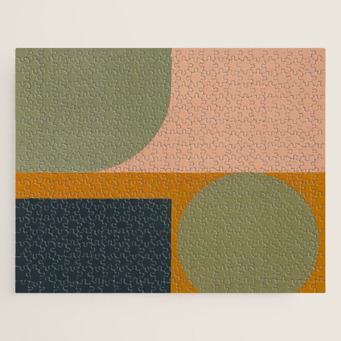 Mid Century Modern Balance Jigsaw Puzzle Gallery Image 1