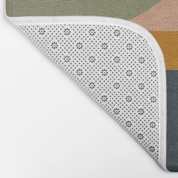 Mid Century Modern Balance Bath Mat Gallery Image 2