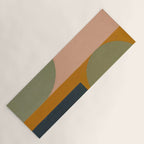 Mid Century Modern Balance Yoga Mat Gallery Image 1