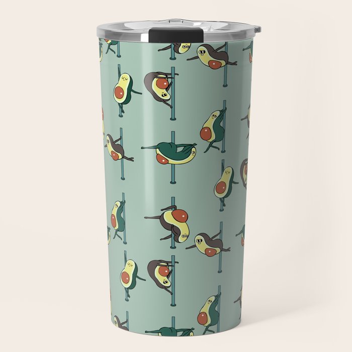 Avocados Pole Dancing Club Travel Mug Gallery Image 1